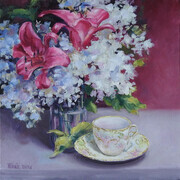 Shaw Terrie  " Asian Lillies"