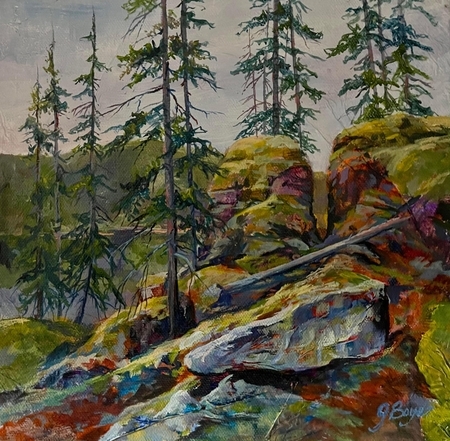 Boyer, Joyce   Along a Rugged Trail