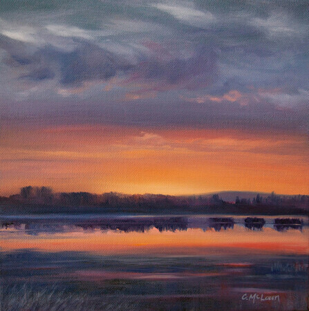 Cindy McLaren Big Lake Sunset